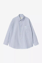 Carica l&#39;immagine nel visualizzatore di Gallery, Carhartt WIP Dowlen Shirt Cotton Oxford Bleach / White