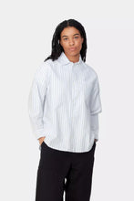 Carica l&#39;immagine nel visualizzatore di Gallery, Carhartt WIP  Dowlen Shirt Cotton Oxford White / White