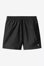 Carica l'immagine nel visualizzatore di Gallery, Carhartt WIP Chase Swim Trunks Black/Gold