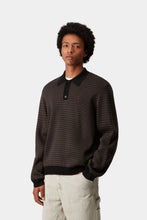 Carica l&#39;immagine nel visualizzatore di Gallery, Carhartt WIP  L/S Lowis Polo Lowis Houndstooth, Vitola Heather