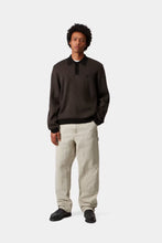 Carica l&#39;immagine nel visualizzatore di Gallery, Carhartt WIP  L/S Lowis Polo Lowis Houndstooth, Vitola Heather