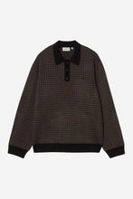 Carica l&#39;immagine nel visualizzatore di Gallery, Carhartt WIP  L/S Lowis Polo Lowis Houndstooth, Vitola Heather