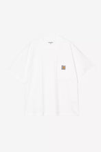 Carica l&#39;immagine nel visualizzatore di Gallery, Carhartt WIP S/S Work Pocket T-Shirt White