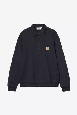 Carhartt WIP Polo Sweatshirt Deep Night