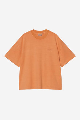 Carhartt WIP S/S Benton T-Shirt Redhaven, Garment dyed