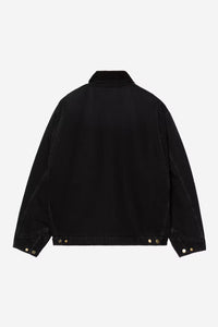 Carhartt WIP OG Detroit Jacket Black (stone canvas)