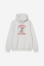 Carica l&#39;immagine nel visualizzatore di Gallery, Carhartt WIP Hooded Wild Dog Sweatshirt Ash Heather
