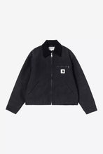 Carica l'immagine nel visualizzatore di Gallery, Carhartt WIP W' OG Detroit Jacket Black / Black stone canvas