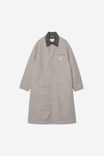 Carhartt WIP W' Webster Coat Yosemite / Graphite, Stone washed