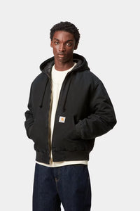 Carhartt WIP OG Active Jacket Black, Stone canvas