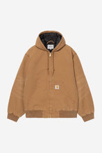 Carica l&#39;immagine nel visualizzatore di Gallery, Carhartt WIP OG Active Jacket Hamilton Brown, Stone canvas