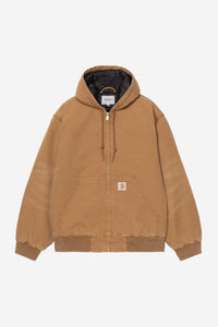 Carhartt WIP OG Active Jacket Hamilton Brown, Stone canvas