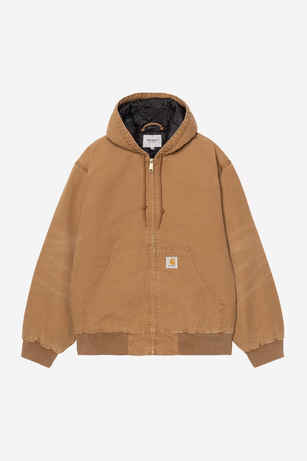 Carhartt WIP OG Active Jacket Hamilton Brown, Stone canvas