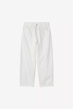 Carica l'immagine nel visualizzatore di Gallery, Carhartt WIP Brandon Pant White, Rinsed