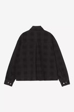 Carica l'immagine nel visualizzatore di Gallery, Carhartt WIP W Everson Shirt Jacket Everson Print, Black, Stone washed