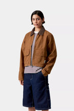 Carica l'immagine nel visualizzatore di Gallery, Carhartt WIP W' Prescott Jacket Hamilton Brown / Tobacco, Garment dyed