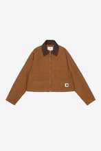 Carica l'immagine nel visualizzatore di Gallery, Carhartt WIP W' Prescott Jacket Hamilton Brown / Tobacco, Garment dyed