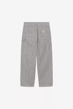 Carica l'immagine nel visualizzatore di Gallery, Carhartt WIP Mercer Single Knee Pant Mercer Stripe, Graphite / Wax, Stone washed