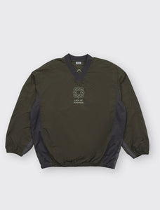 Lack Of Guidance Oliver Track Top Army green/Dark grey