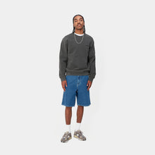 Carica l&#39;immagine nel visualizzatore di Gallery, Carhartt WIP Duster Script Sweat Black (garment dyed)