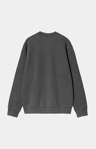 Carhartt WIP Duster Script Sweat Black (garment dyed)