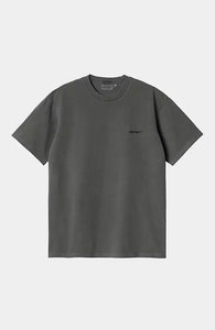 Carhartt WIP S/S Duster Script T-Shirt WIP Black (garment dyed)