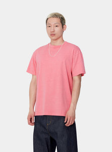 Carhartt WIP S/S Duster Script T-Shirt WIP Charm Pink (garment dyed)