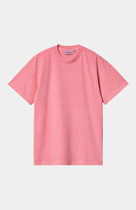 Carhartt WIP S/S Duster Script T-Shirt WIP Charm Pink (garment dyed)