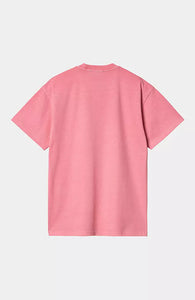 Carhartt WIP S/S Duster Script T-Shirt WIP Charm Pink (garment dyed)