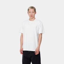 Carica l&#39;immagine nel visualizzatore di Gallery, Carhartt WIP S/S Duster Script T-Shirt WIP White (garment dyed)