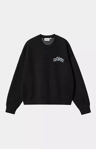 Carhartt WIP W' Amour Sweater Black / Misty Sky