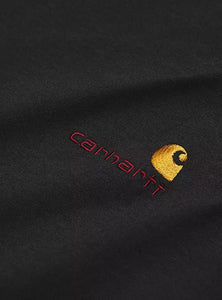 Carhartt WIPL/S American Script T-Shirt (Black)