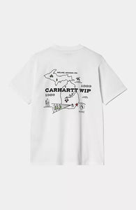 Carhartt WIP S/S Home State T-Shirt (White)