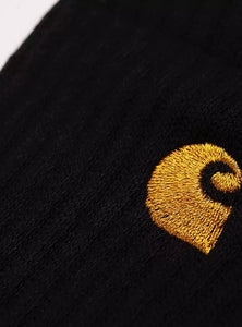 Carhartt WIP Chase Socks (Black/Gold)