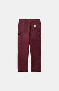 Carhartt WIP Double Knee Pant "Malbec" Aged Canvas