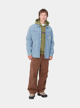 Carica l&#39;immagine nel visualizzatore di Gallery, Carhartt WIP Harvey Shirt Jac Blue (Dark Bleached)