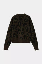 Carica l&#39;immagine nel visualizzatore di Gallery, Carhartt WIP W&#39; Merton Cardigan Camo Leo Jacquard, Tamarind