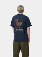 Carica l&#39;immagine nel visualizzatore di Gallery, Carhartt WIP S/S Fold Duck T-Shirt Air Force Blue