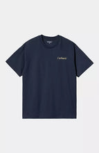 Carica l&#39;immagine nel visualizzatore di Gallery, Carhartt WIP S/S Fold Duck T-Shirt Air Force Blue