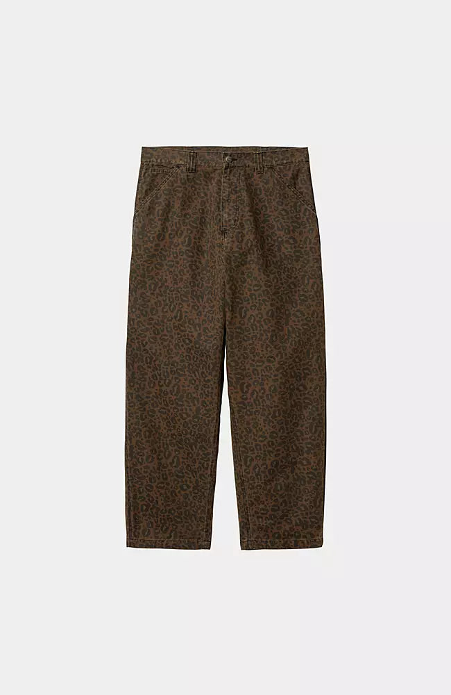 Carhartt WIP OG Single Knee Pant Camo Leo, Tamarind - Tamarind (garment dyed))