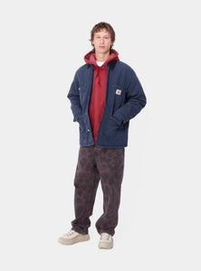 Carhartt WIP OG Chore Coat Air Force Blue / Black (aged canvas)