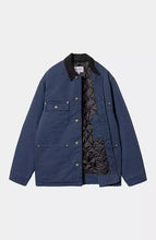 Carica l&#39;immagine nel visualizzatore di Gallery, Carhartt WIP OG Chore Coat Air Force Blue / Black (aged canvas)