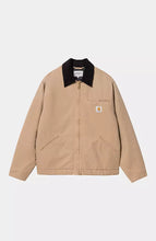 Carica l&#39;immagine nel visualizzatore di Gallery, Carhartt WIP OG Detroit Jacket (Winter) Peanut / Black (aged canvas)