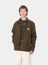 Carica l&#39;immagine nel visualizzatore di Gallery, Carhartt WIP Conro Shirt Jac Camo Leo, Tamarind / Tamarind