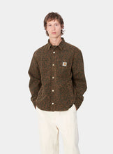 Carica l&#39;immagine nel visualizzatore di Gallery, Carhartt WIP Conro Shirt Jac Camo Leo, Tamarind / Tamarind