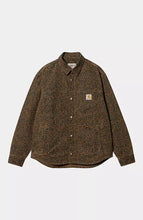 Carica l&#39;immagine nel visualizzatore di Gallery, Carhartt WIP Conro Shirt Jac Camo Leo, Tamarind / Tamarind