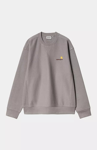 Carhartt WIP American Script Sweatshirt Yosemite