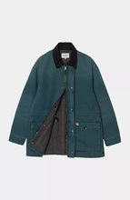 Carica l&#39;immagine nel visualizzatore di Gallery, Carhartt WIP OG Santa Fe Coat Deep Lagoon / Black