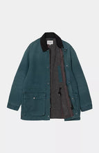 Carica l&#39;immagine nel visualizzatore di Gallery, Carhartt WIP OG Santa Fe Coat Deep Lagoon / Black