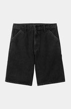 Carica l&#39;immagine nel visualizzatore di Gallery, Carhartt WIP Single Knee Short Black (stone washed)